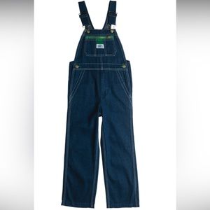 Kids Liberty denim overalls bibs size: 8R